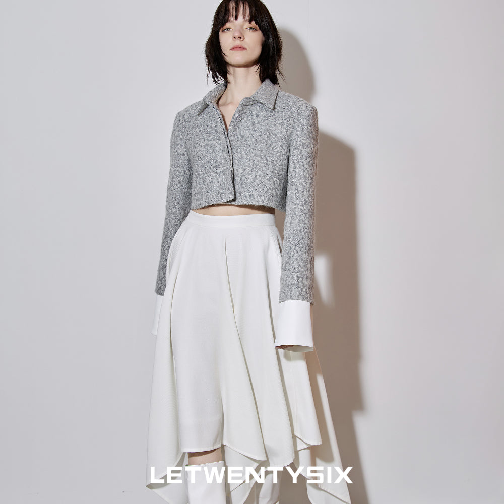 Light grey wool jacket