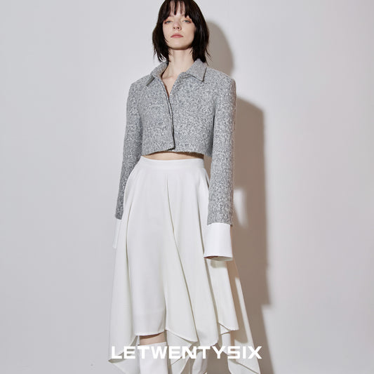 Light grey wool jacket